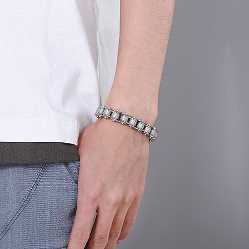 Motorcycle Chain Solid Bracelet