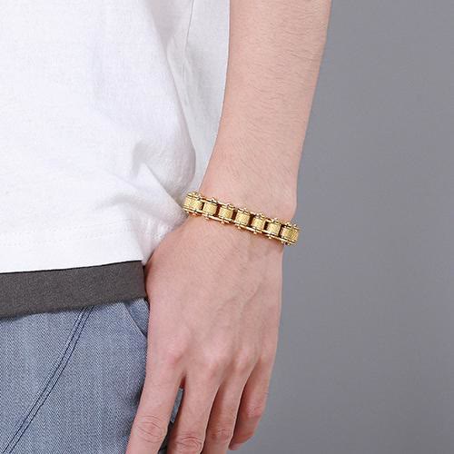 Motorcycle Chain Solid Bracelet