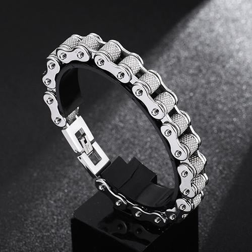Motorcycle Chain Solid Bracelet