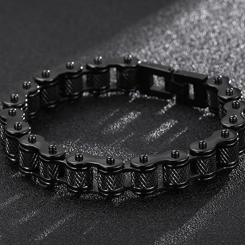 Motorcycle Chain Solid Bracelet