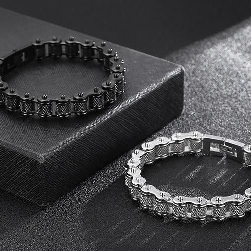 Motorcycle Chain Solid Bracelet