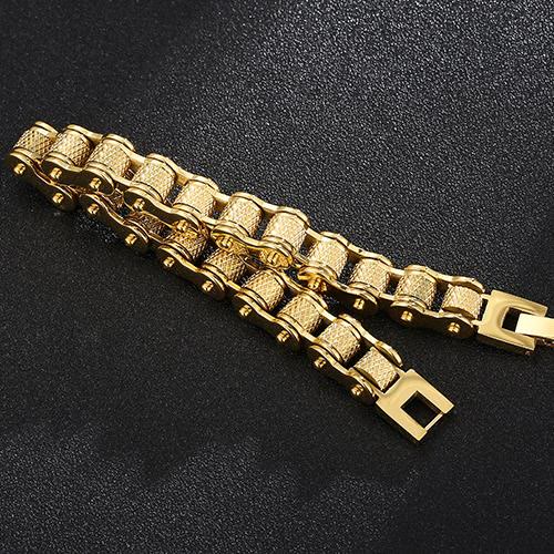Motorcycle Chain Solid Bracelet