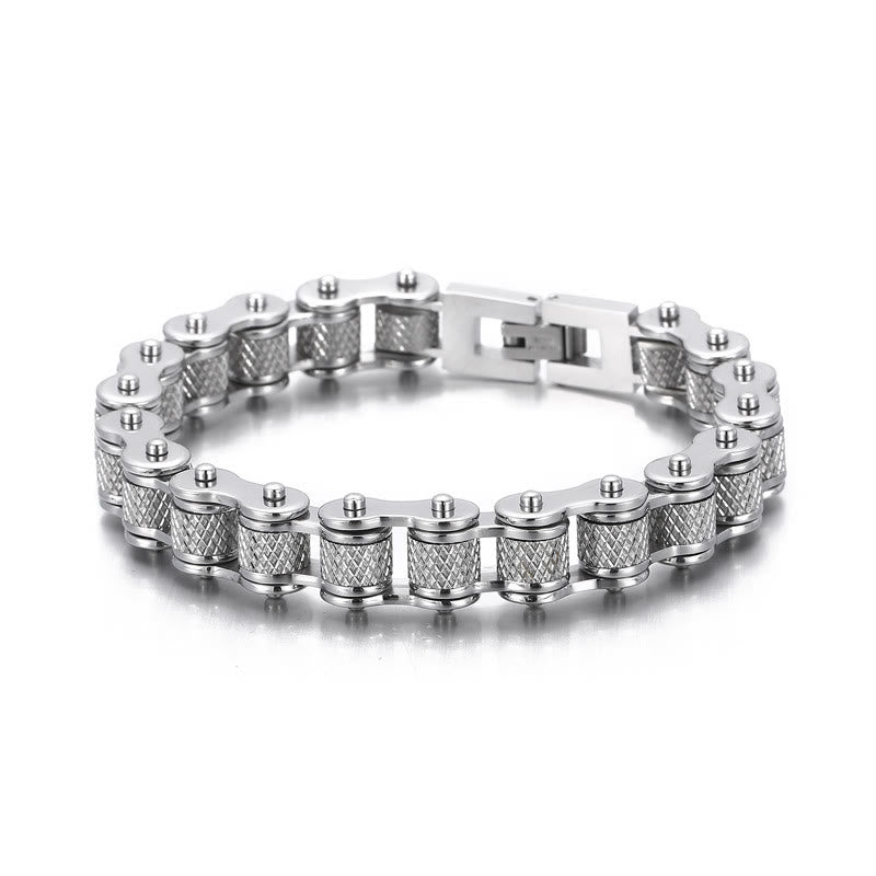 Motorcycle Chain Solid Bracelet