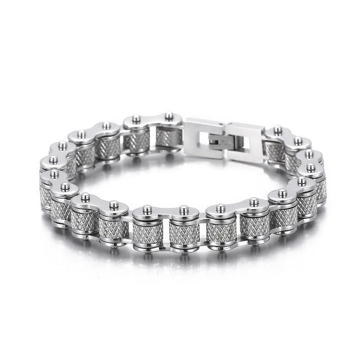Motorcycle Chain Solid Bracelet