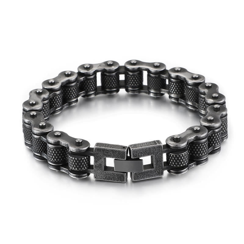 Motorcycle Chain Solid Bracelet
