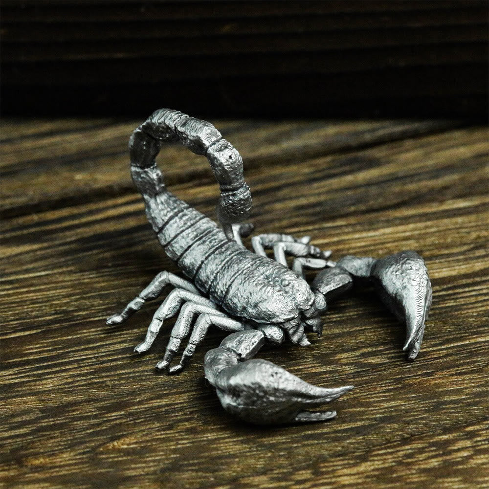 Tail Up Scorpion Necklace