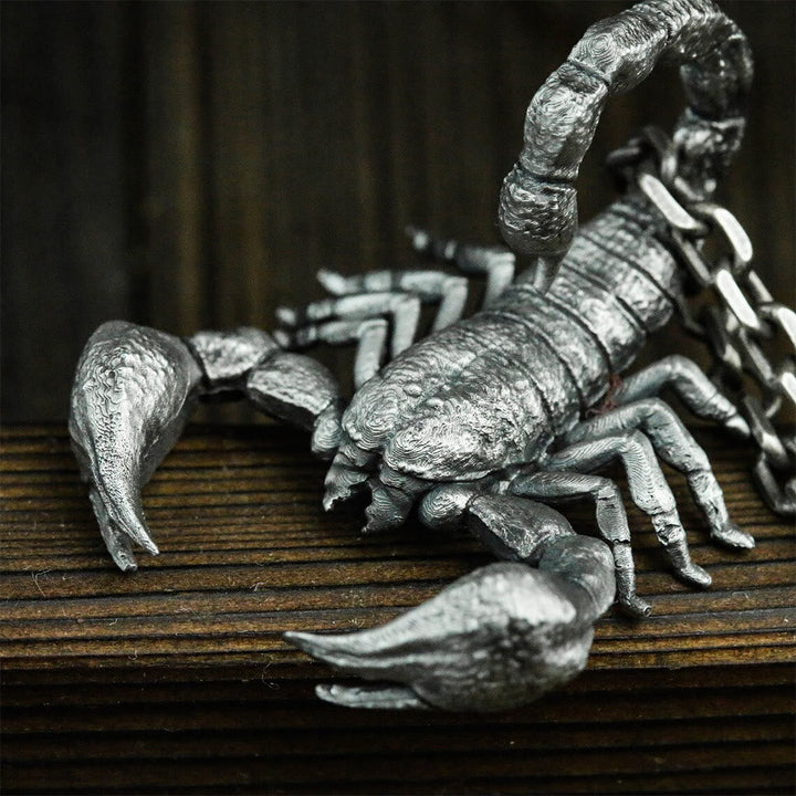 Tail Up Scorpion Necklace