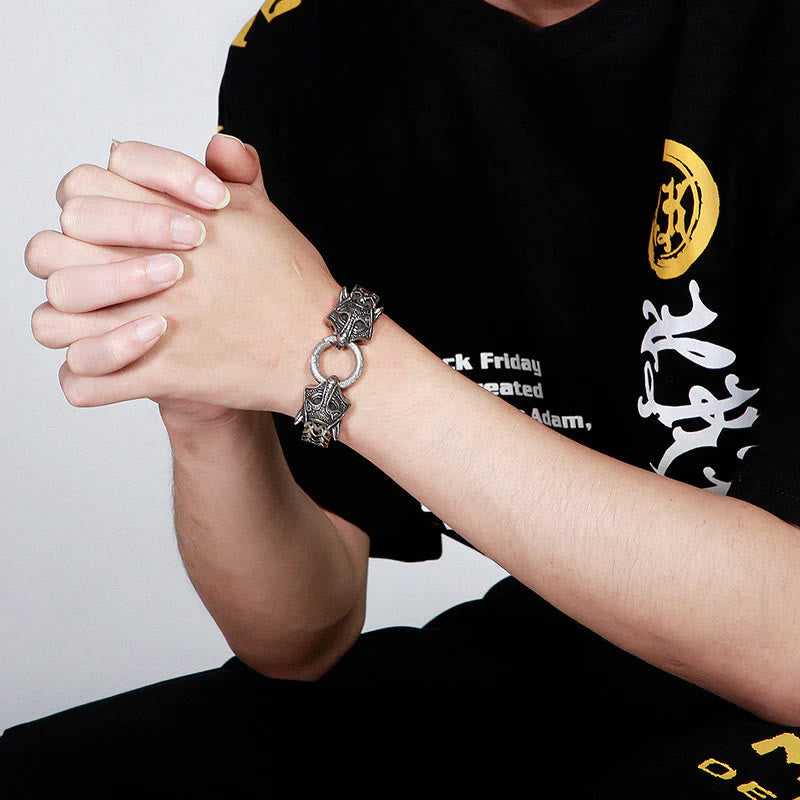 Fox Wolf Head Mask Bracelet