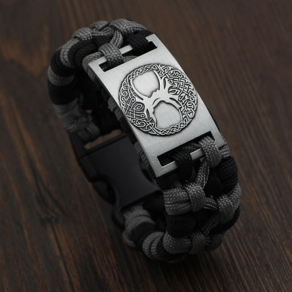 Braided Yggdrasil Bracelet