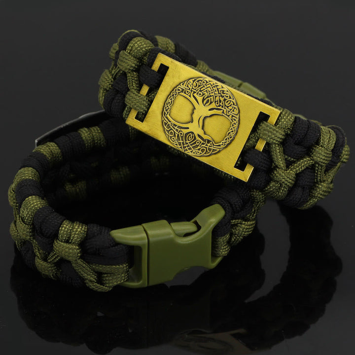 Braided Yggdrasil Bracelet