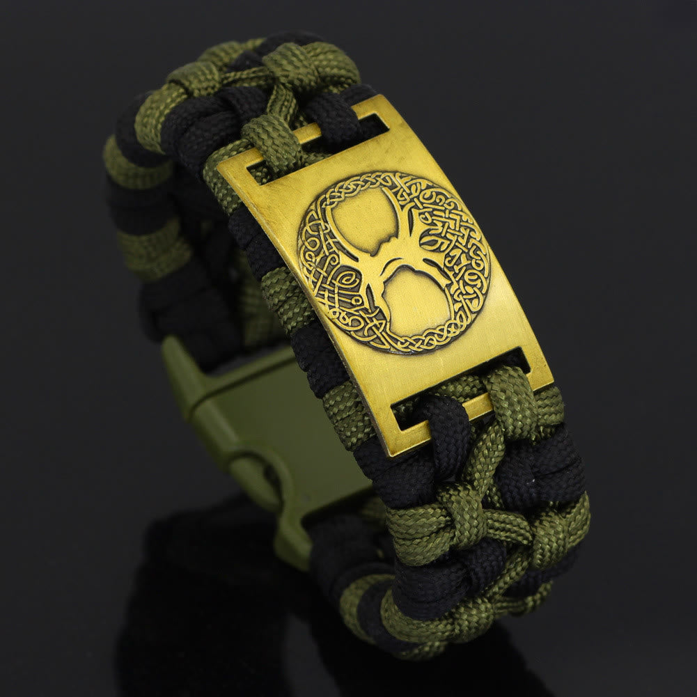 Braided Yggdrasil Bracelet