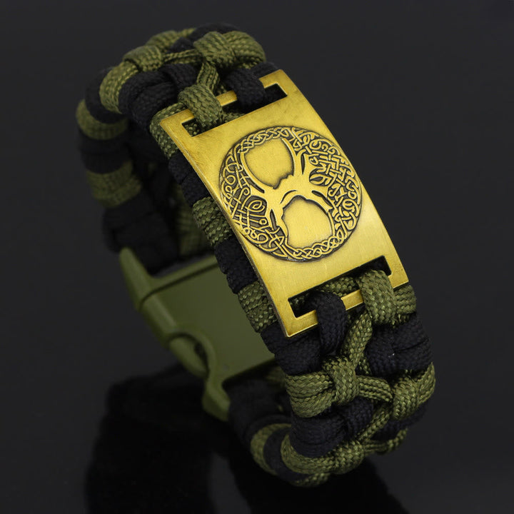 Braided Yggdrasil Bracelet