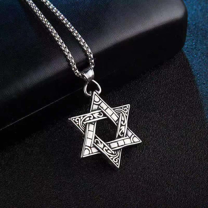 Unique Hexagram Necklace