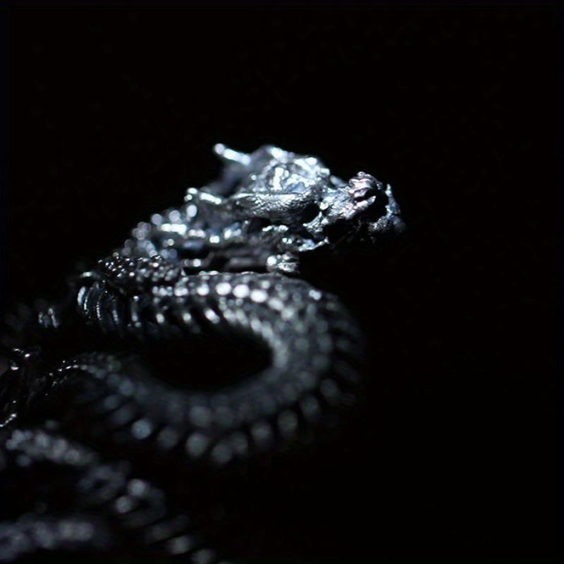 Cool Dragon Skeleton Adjustable Ring