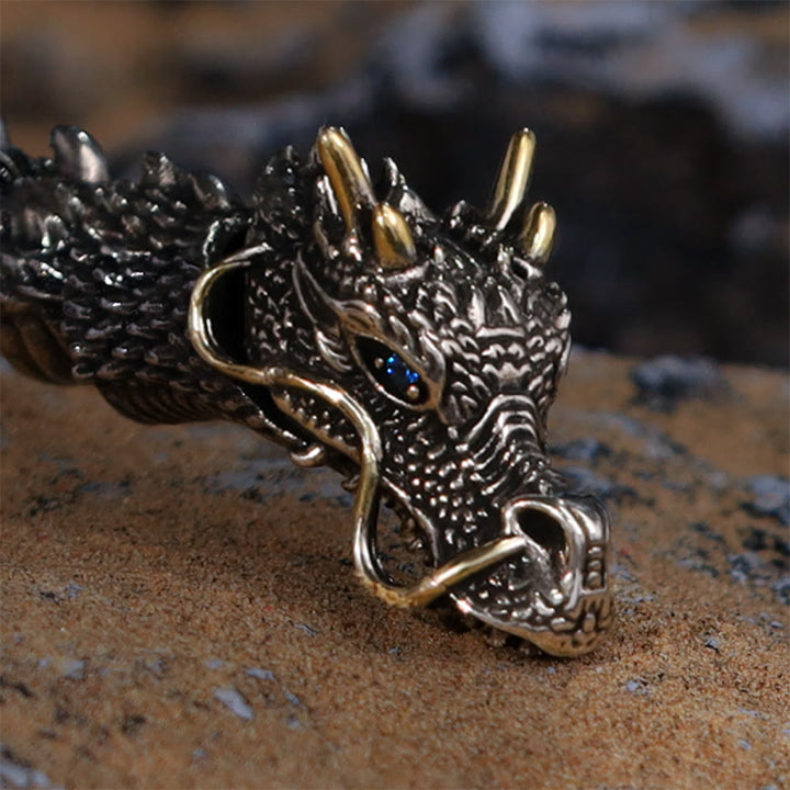 JÖRMUNGANDR - The World Serpent Bracelet | Handcrafted Viking Jewelry