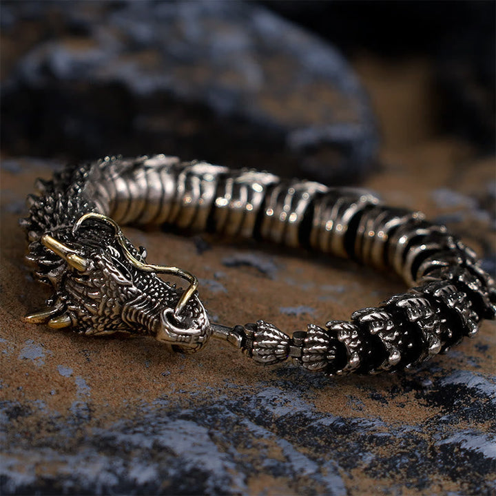 JÖRMUNGANDR - The World Serpent Bracelet | Handcrafted Viking Jewelry