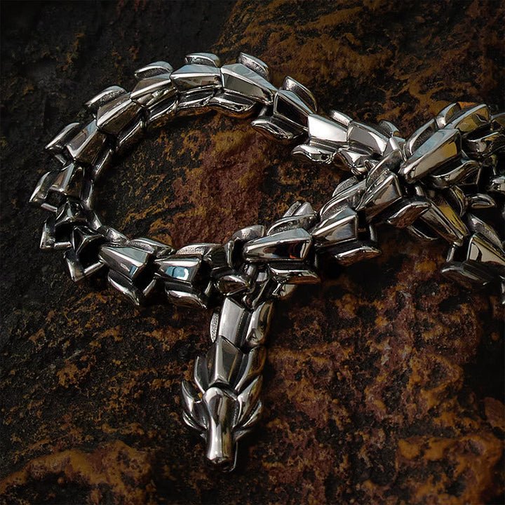 The Midgard Serpent - Stainless Steel Necklace