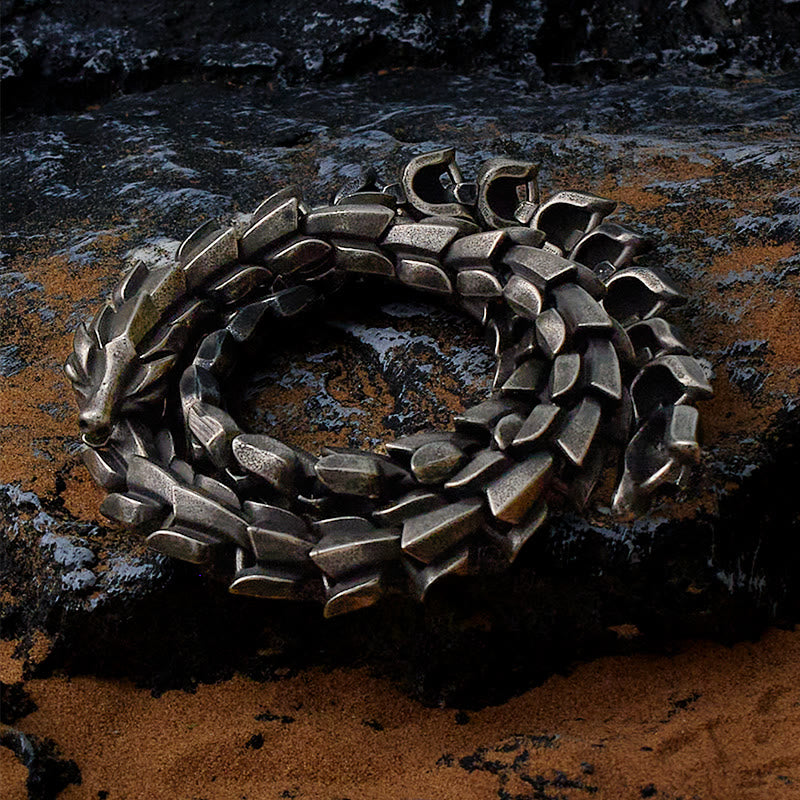 The Midgard Serpent - Stainless Steel Necklace