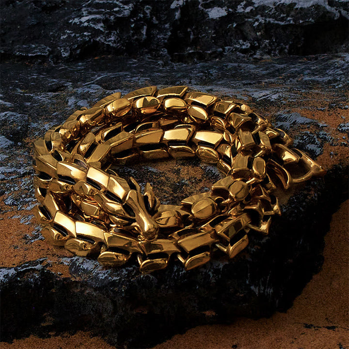The Midgard Serpent - Stainless Steel Necklace