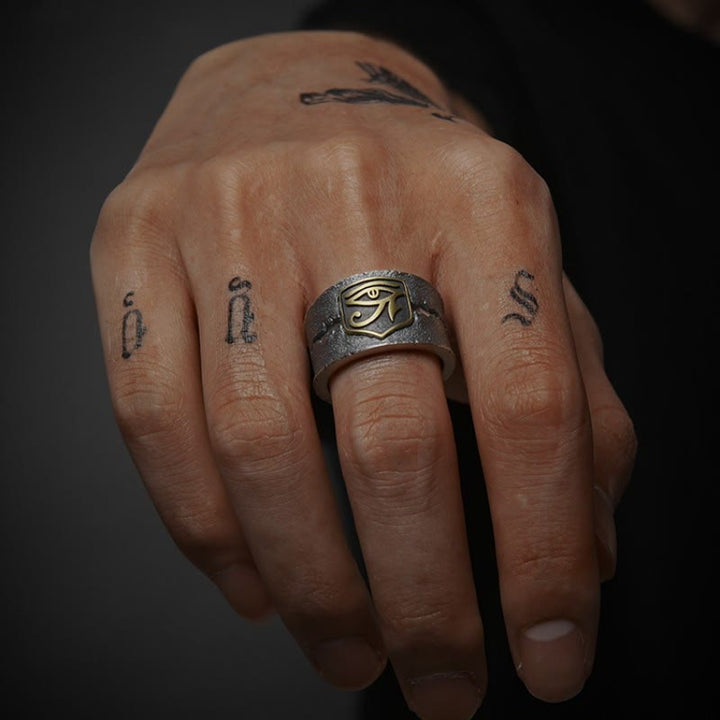 EYE OF RA Protective Open Ring