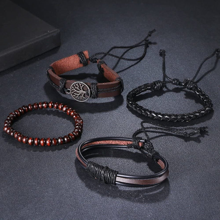Tree Of Life Handmade Leather Bracelet