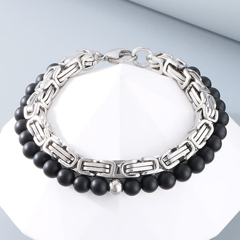 Vintage Emperor Chain Stainless Steel Bracelet