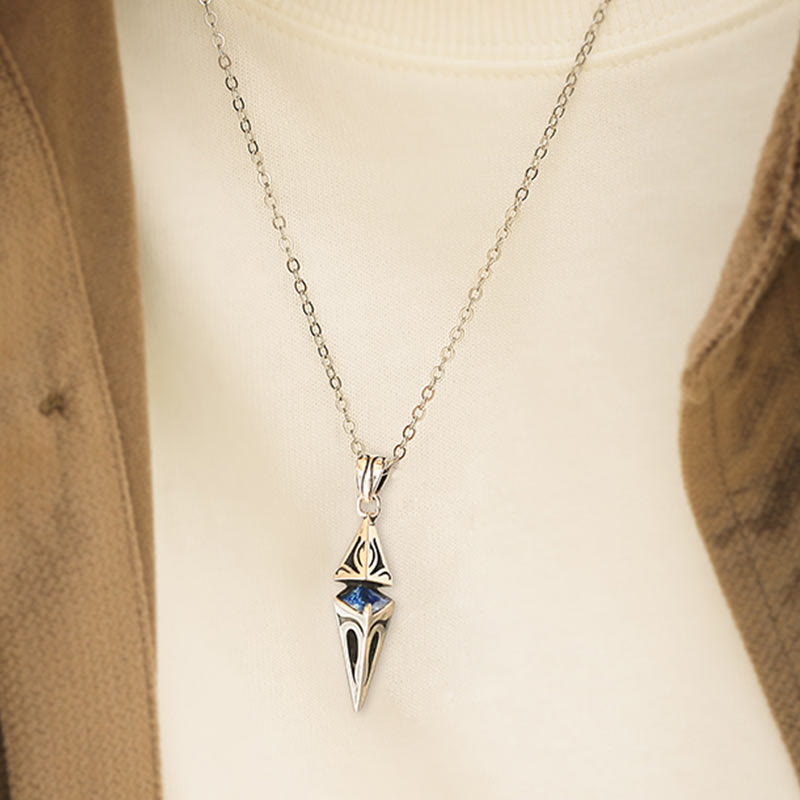 Handcrafted 925 Silver Starburst Necklace