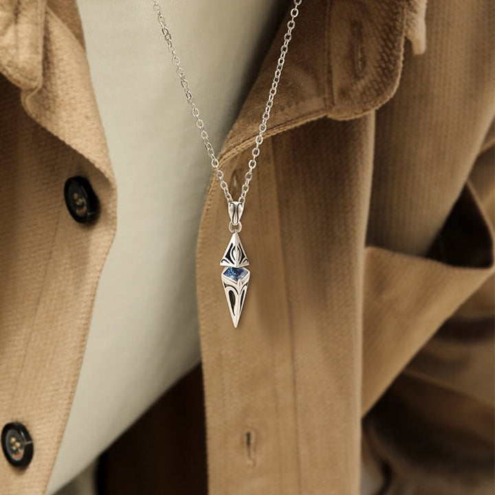 Handcrafted 925 Silver Starburst Necklace