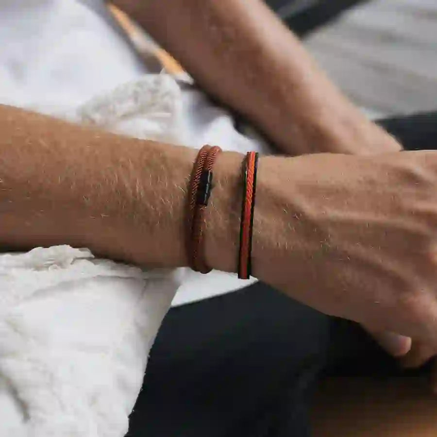 Minimalist Stainless Steel Magnetic Clasp Braided Bracelet