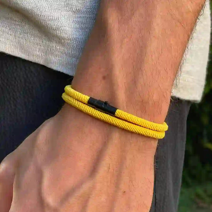 Minimalist Stainless Steel Magnetic Clasp Braided Bracelet