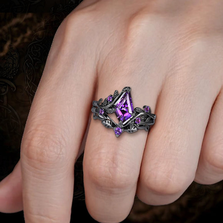 Noble Amethyst Overture Wisdom Ring