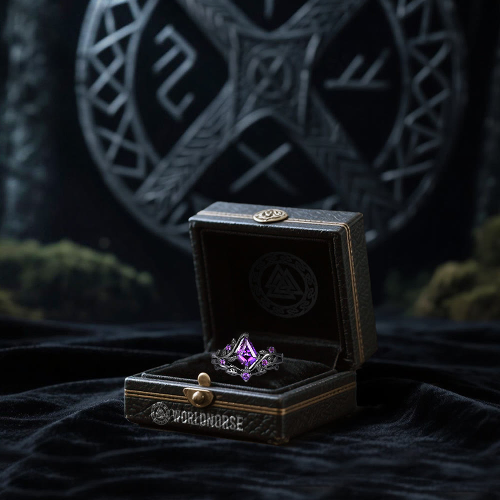 Noble Amethyst Overture Wisdom Ring