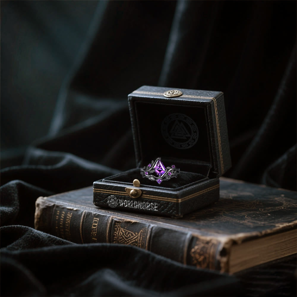 Noble Amethyst Overture Wisdom Ring