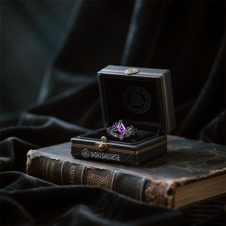 Noble Amethyst Overture Wisdom Ring