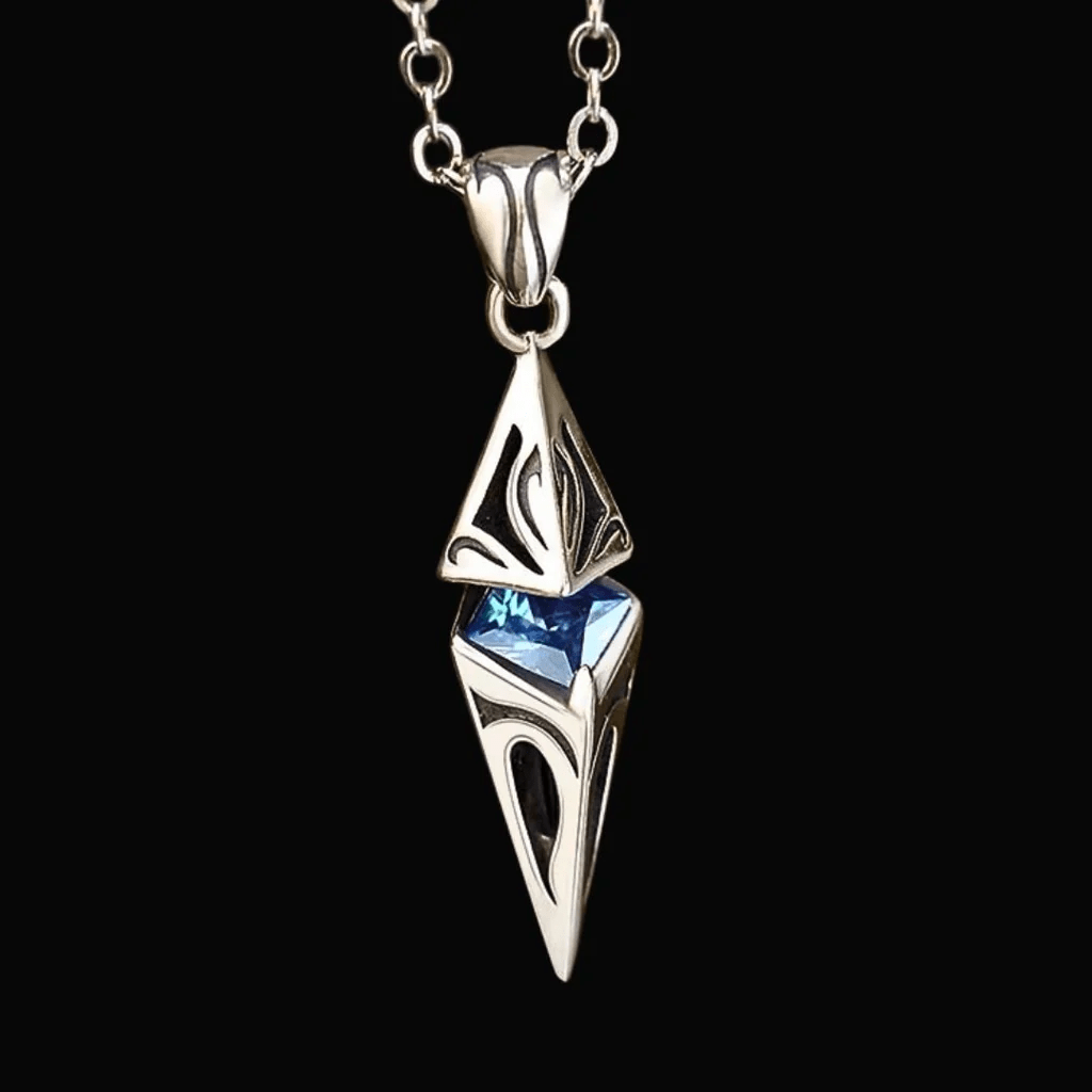 North Star Guidance Sapphire Pendant Necklace
