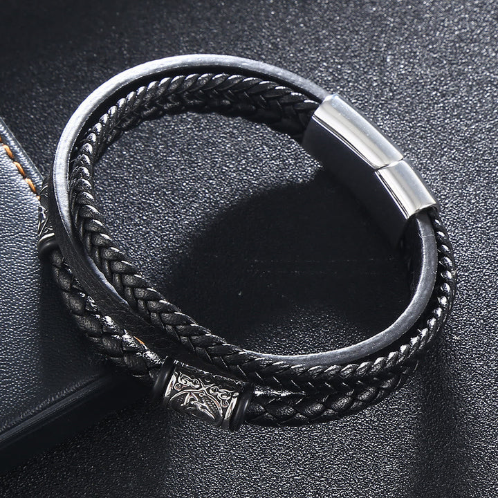 Triple Magnetic Clasp Bracelet