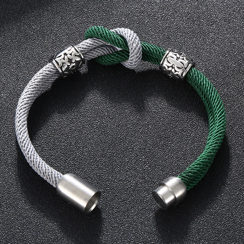 Two Tone Double Layer Bracelet