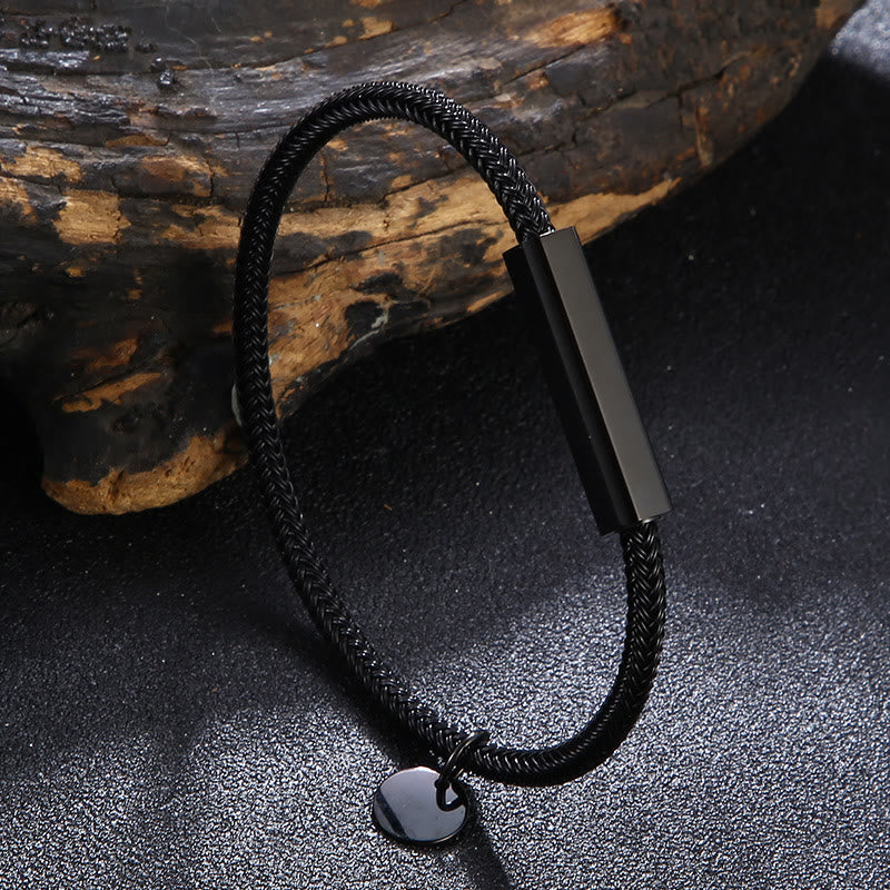 Circular Steel Wire Bracelet