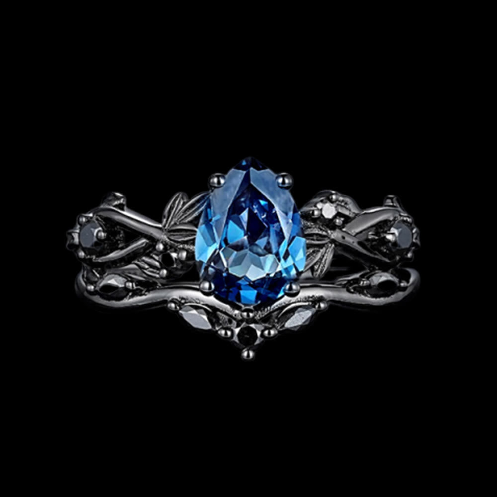Drop Of Yggdrasil Two Piece Ring Set