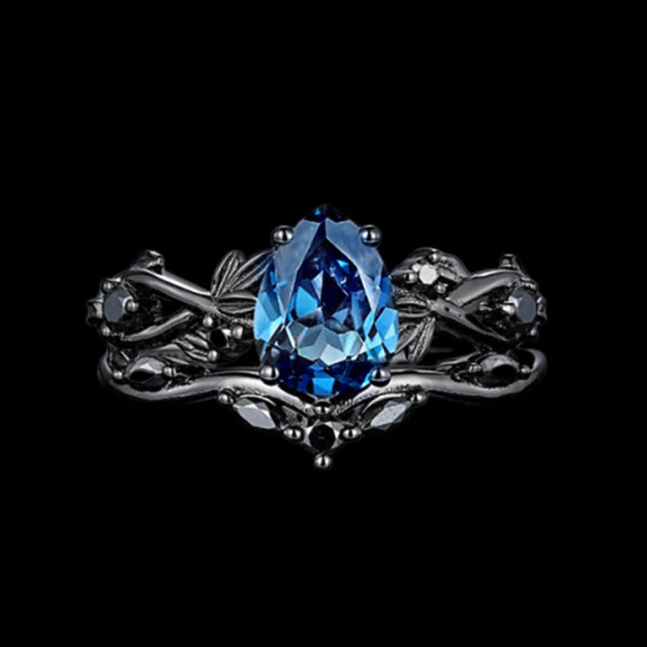 Drop Of Yggdrasil Two Piece Ring Set
