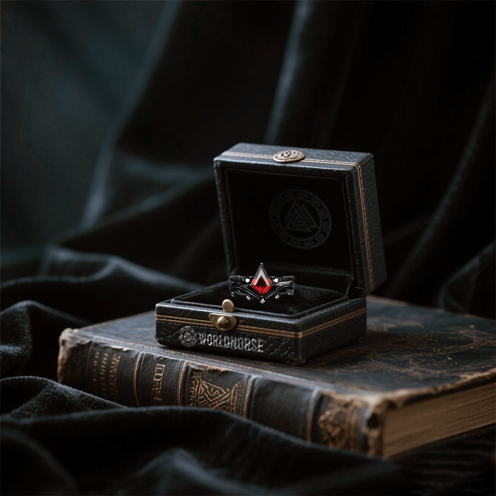 Norse Midnight Magic Ring Set
