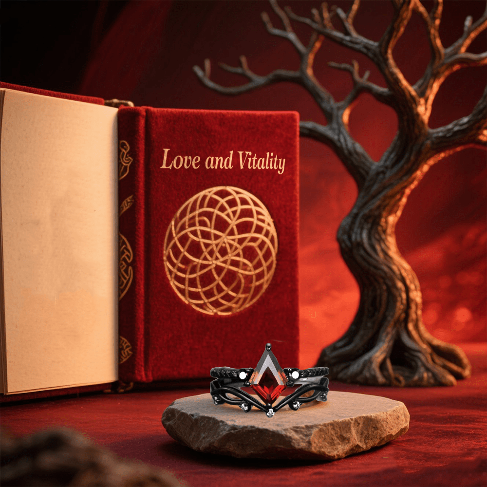 Norse Midnight Magic Ring Set