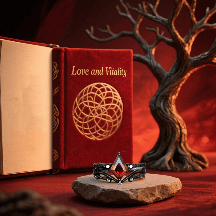 Norse Midnight Magic Ring Set