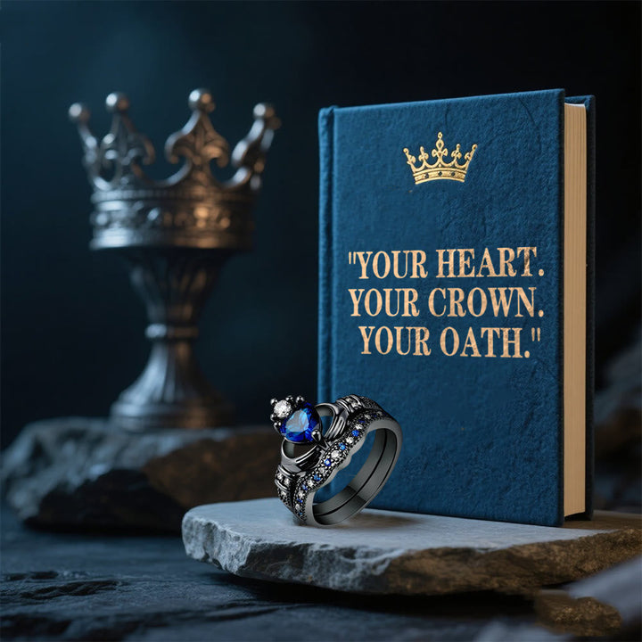Crownbound Heart Ring