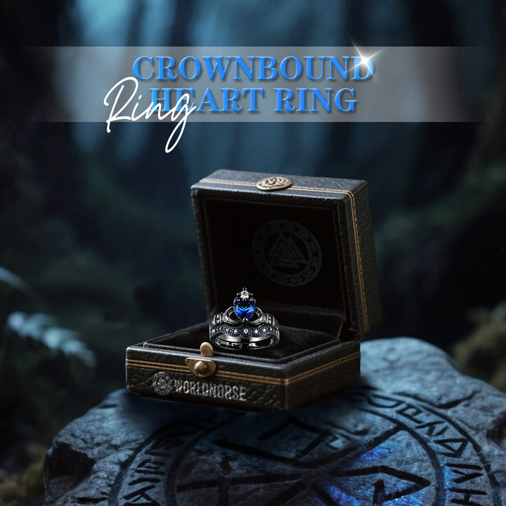 Crownbound Heart Ring