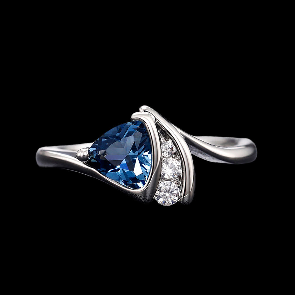 Northern Tide Sapphire Ring
