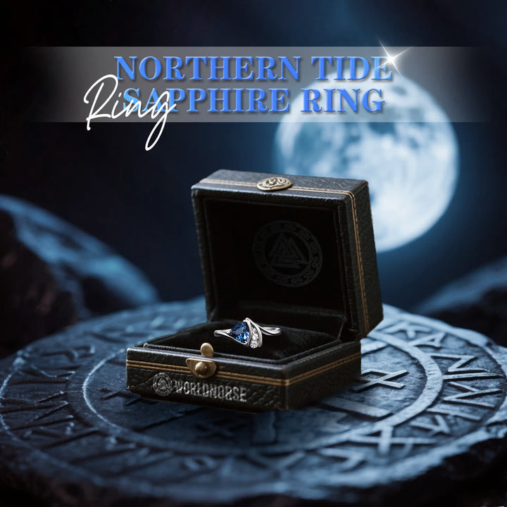 Northern Tide Sapphire Ring