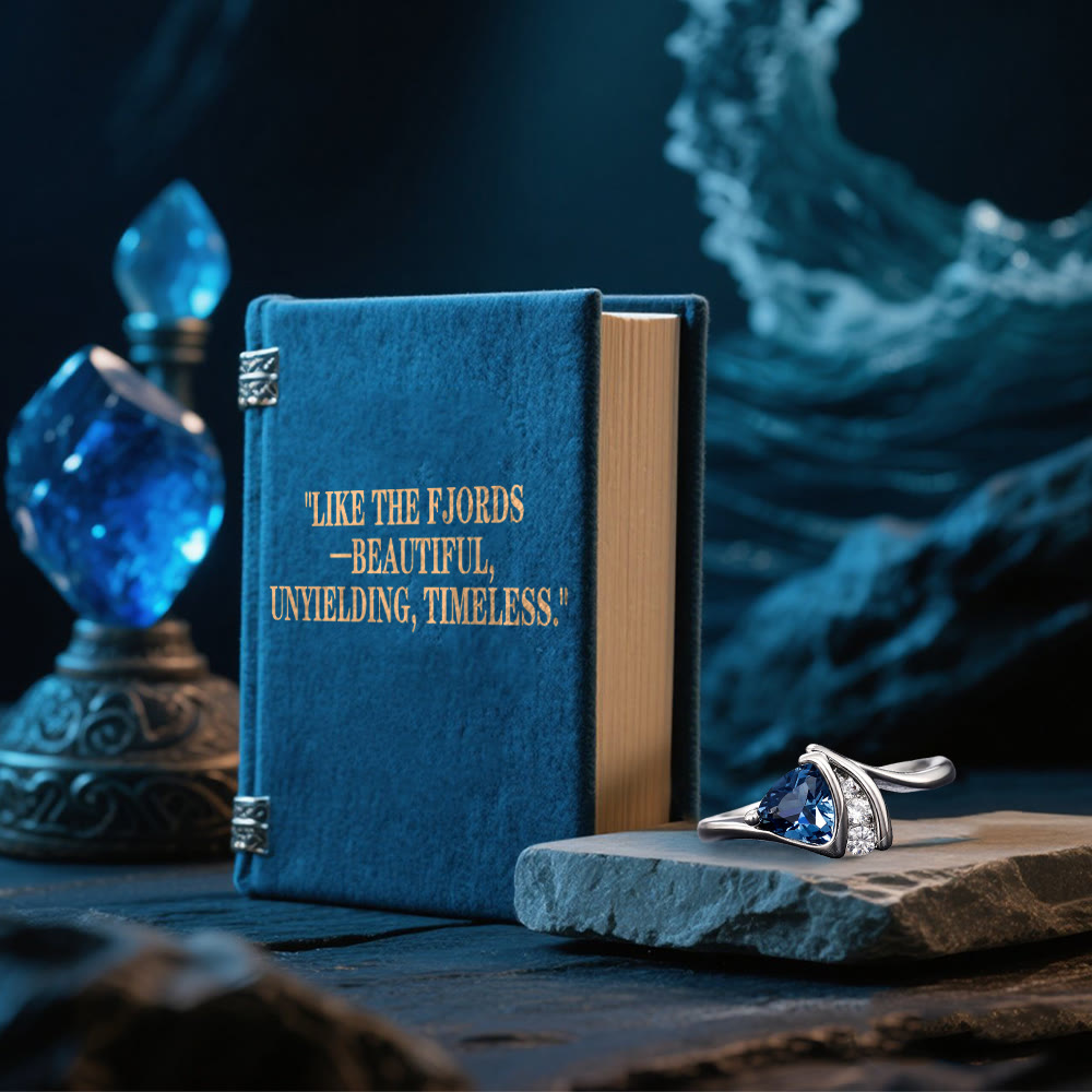 Northern Tide Sapphire Ring