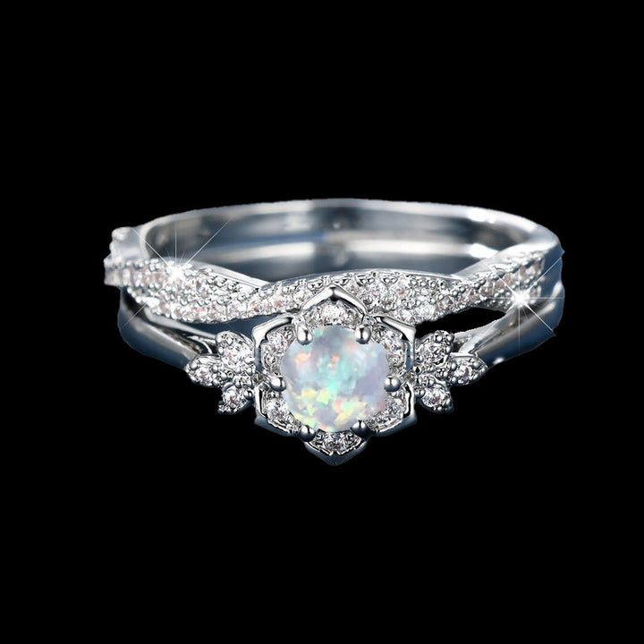 Snowflower Crown Ring