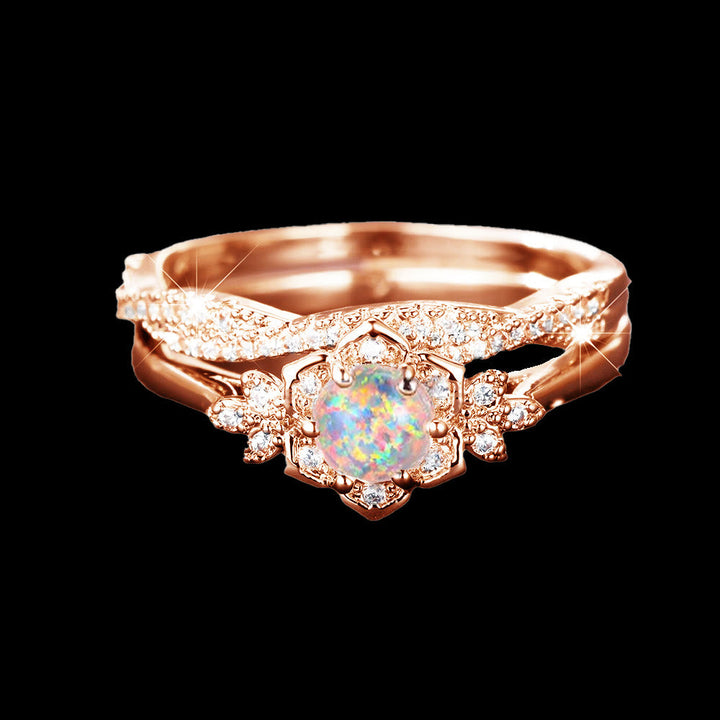 Snowflower Crown Ring